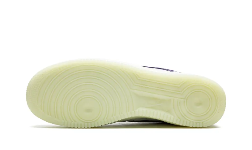 Nike Lifestyle Air Force 1 Low '07 QS 'Purple Skeleton Halloween'